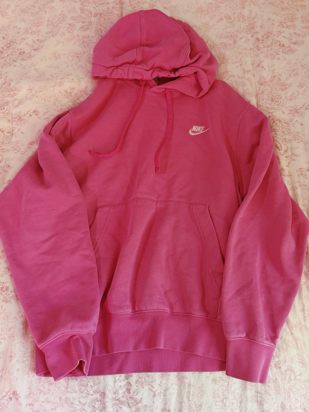 Pink nike hoodie